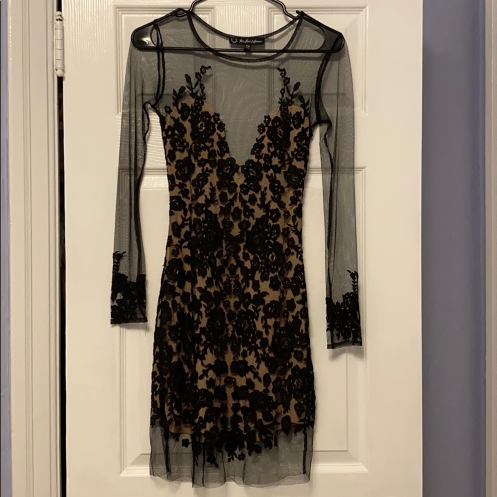 For Love and Lemons Mesh Dress